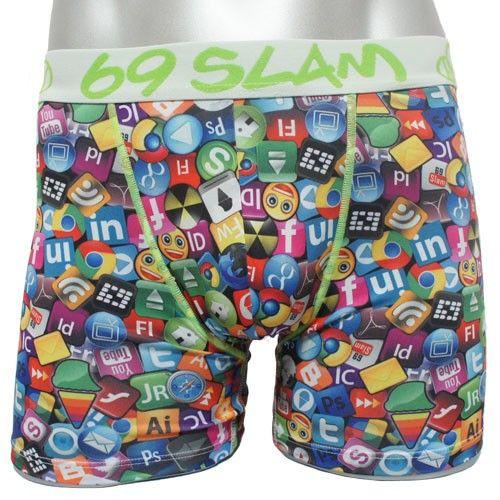 69SLAM / ICON WALLPAPER / マイクロファイバー / メンズ