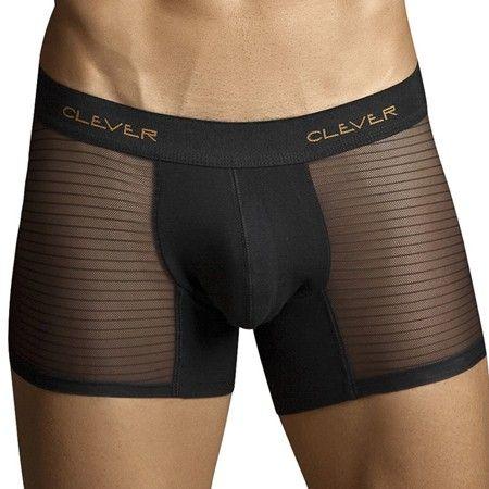 CLEVER / Mesh-Bars Boxer / ブラック / メンズ