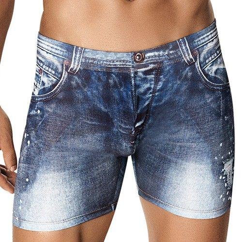 CLEVER / Indigo Jean Boxer / ブルー / メンズ