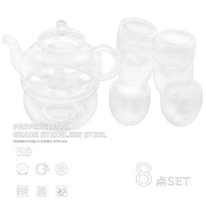 Nature Park 耐熱ガラス ティーポット セットの商品一覧 通販 Yahoo ショッピング