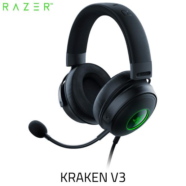 Razer レーザー Kraken V3 THX Spatial Audio 7.1ch サラウンド...