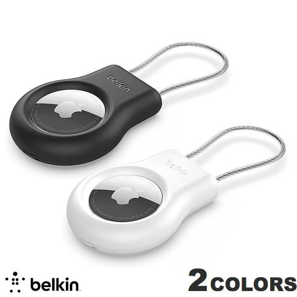 BELKIN AirTag 第2 / 1世代 ワイヤーケーブル付き 保護ケース ベルキン