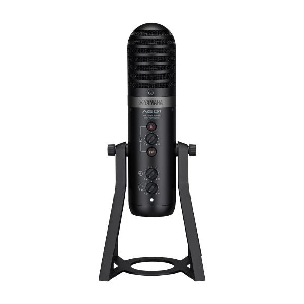 YAMAHA AG01 ライブストリーミングマイクロフォン ミキサー / オーディオインターフェース...