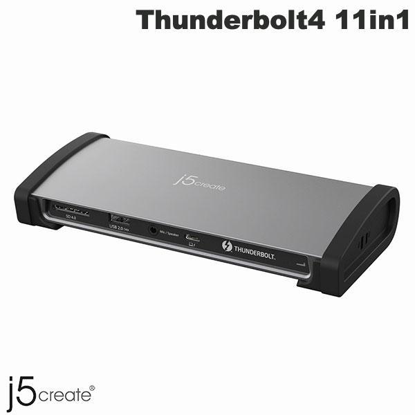 j5 create ジェイファイブクリエイト Thunderbolt 4 デュアルディスプレイ PD...