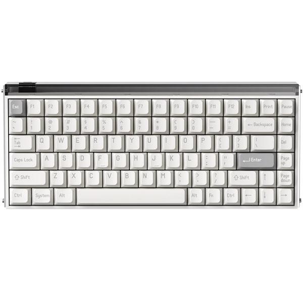 MelGeek MADE84 Pro 75% 英語配列 有線 8000Hz ラピッドトリガー対応 ゲ...