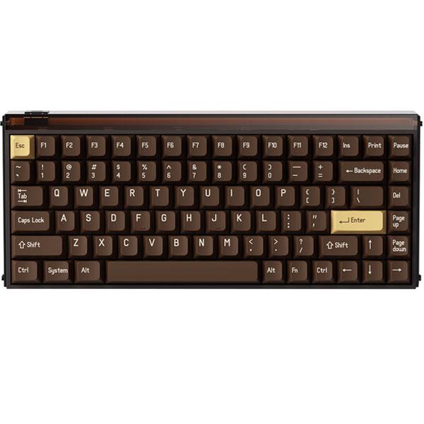 MelGeek MADE84 Pro 75% 英語配列 有線 8000Hz ラピッドトリガー対応 ゲ...