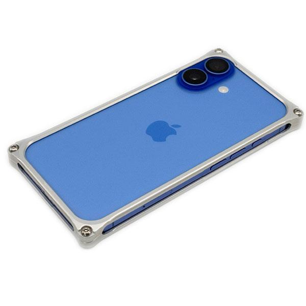 GILD design ギルドデザイン iPhone 16 ソリッドバンパー シルバー GI-439...