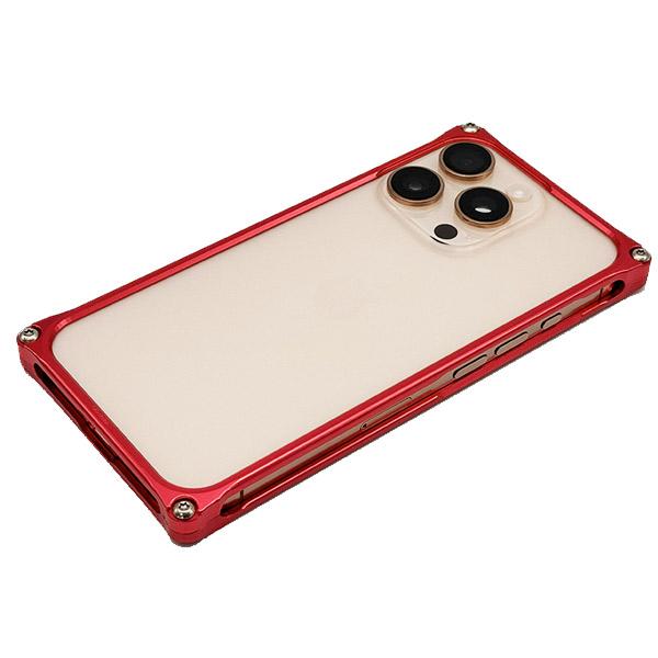 GILD design ギルドデザイン iPhone 16 Pro ソリッドバンパー レッド GI-...