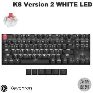 Keychron K8 キーボード WHITE LED - 日本語配列 茶軸 Keychron（キークロン） Keychron K8 Version 2 QMK 日本語配列