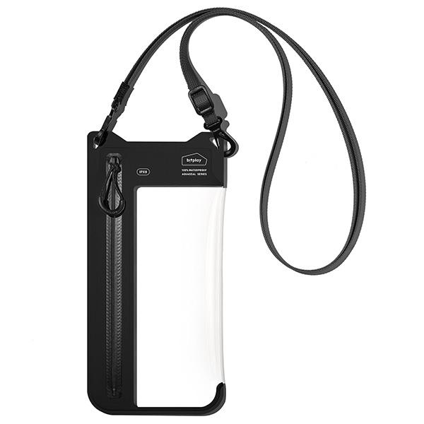 bitplay ビットプレイ AquaSeal IPX8 防水フォーンポーチ ブラック ASLE-P...