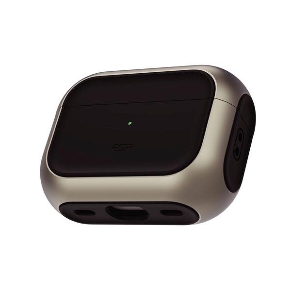 ESR AirPods Pro 3 ケース ORBIT MagSafe対応 ハイブリッド チタニウム