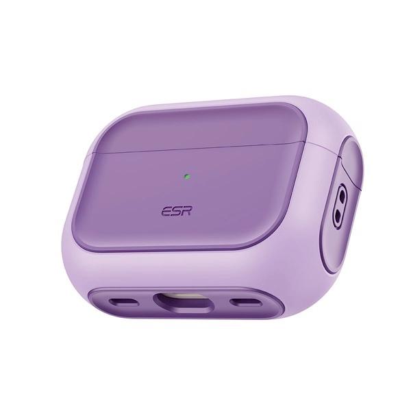ESR AirPods Pro 3 ケース ORBIT MagSafe対応 ハイブリッド パープル