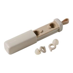 エレコム ELECOM エクリア 睡眠用耳栓 Earplug ベージュ HCSL-EP01BE｜キットカット アネックス