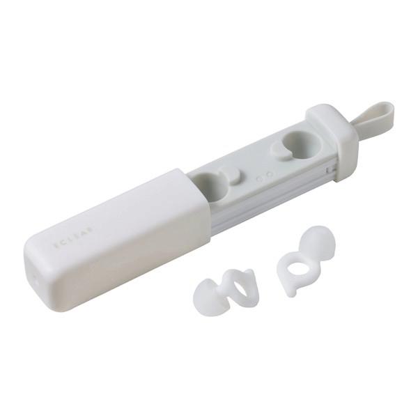 エレコム ELECOM エクリア 睡眠用耳栓 Earplug ホワイト HCSL-EP01WH