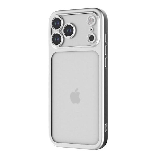 iPhone 17 Pro ソフトケース 精密設計 一体感 マット メタリック シルバー Ray O...