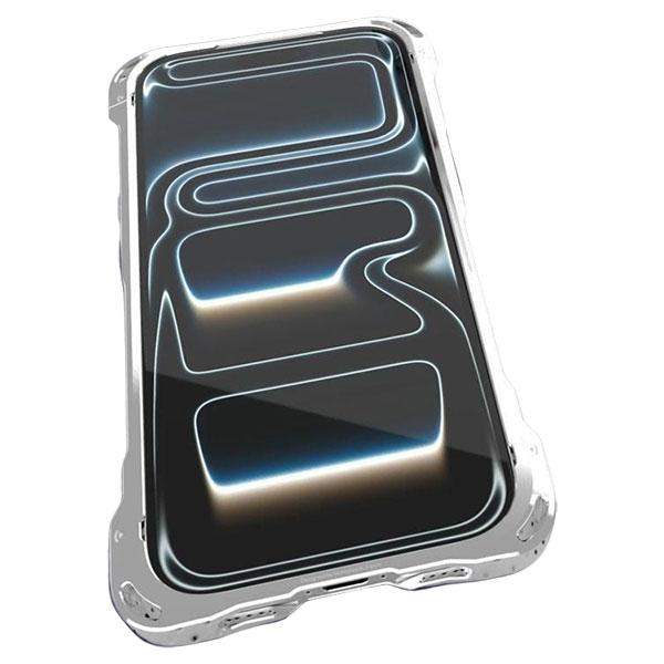 alumania iPhone 17 Pro アルミバンパー  EDGE LINE アルミフルビレッ...