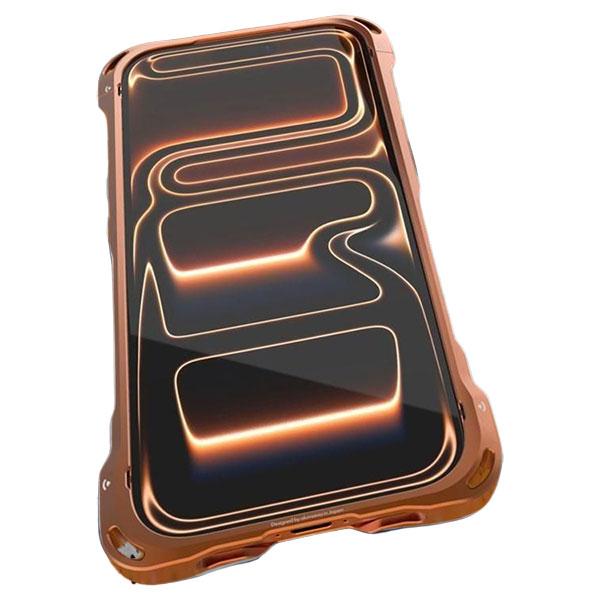 alumania iPhone 17 Pro アルミバンパー  EDGE LINE アルミフルビレッ...