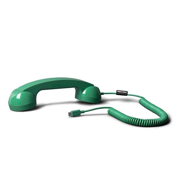 Native Union ネイティブユニオン POP PHONE マイク＆スピーカー付きレトロ電話受...