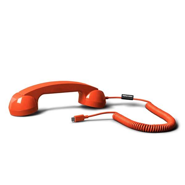 Native Union ネイティブユニオン POP PHONE マイク＆スピーカー付きレトロ電話受...