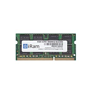 Mac用メモリ iRam アイラム PC3-12800 DDR3-1600 SO.DIMM 4GB IR4GSO1600D3 ネコポス不可｜ec-kitcut