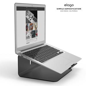 elago エラゴ MacBook L2 STAND Black EL_NPASTALL2_BK ネコポス不可｜ec-kitcut