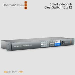 Blackmagic Design ブラックマジックデザイン Smart Videohub CleanSwitch 12x12 VHUBSMTCS6G1212 ネコポス不可