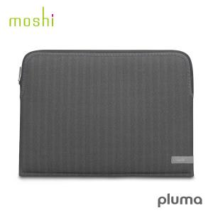 Macノート用スリーブケース moshi エヴォ MacBook 13インチ Pluma Herringbone Gray mo-plm13-hb ネコポス不可