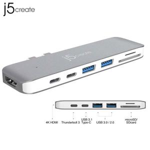 j5 create  MacBook Pro/Air専用マルチドック JCD382