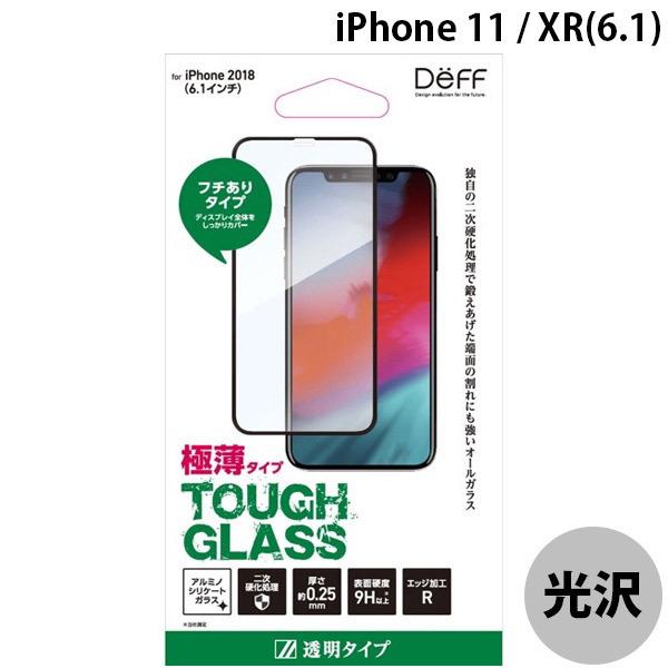 iPhone 11 / XR 保護フィルム Deff iPhone 11 / XR TOUGH GL...