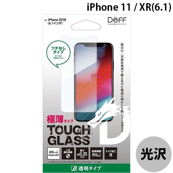 iPhone 11 / XR 保護フィルム Deff ディーフ iPhone 11 / XR TOU...
