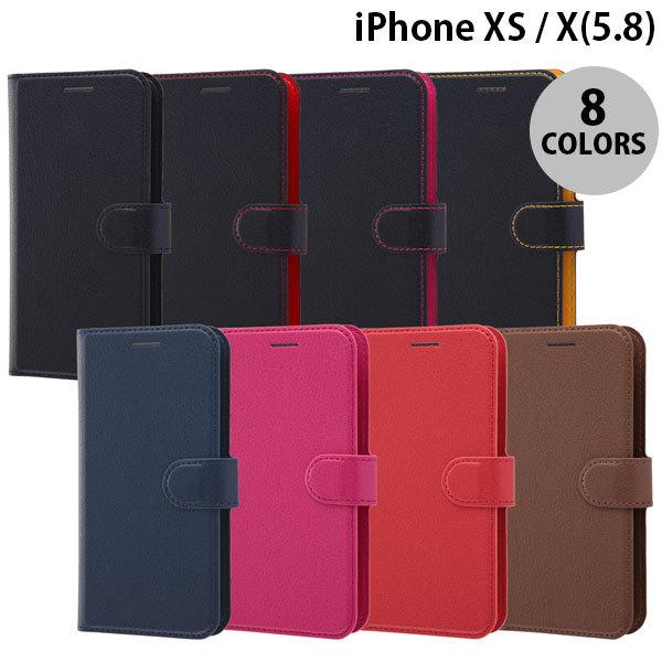 Ray Out iPhone XS / X 手帳型 シンプル マグネット  レイアウト