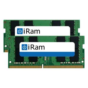 Mac用メモリ iRam アイラム PC4-21300 DDR4 2666MHz SO.DIMM 16GB 2x8GB IR8GSO2666D4/2 ネコポス不可