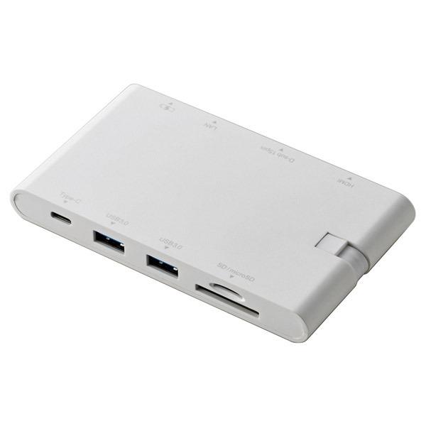 ドッキングステーション エレコム ELECOM USB Type-C接続モバイルドッキングステーショ...