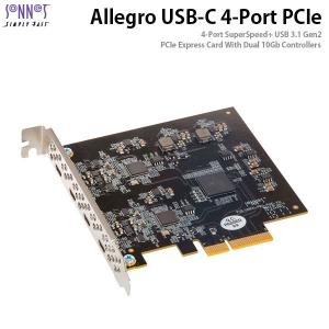 SONNET ソネット テクノロジー Allegro USB-C 4-Port PCIe Card  Thunderbolt compatible  USB3C-4PM-E ネコポス不可｜ec-kitcut