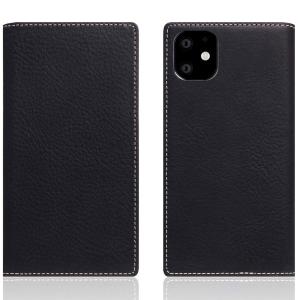 SLG Design エスエルジー デザイン iPhone 11 / XR Minerva Box Leather Case 本革 手帳型ケース ブラック SD17909i61R ネコポス不可