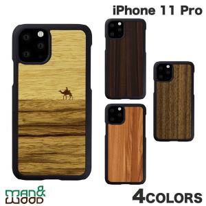 man＆wood Man&Wood iPhone 11 Pro 天然木ケース Ebony  取り寄せ商品