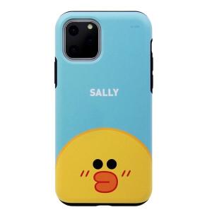 LINE FRIENDS ラインフレンズ iPhone 11 Pro Max DUAL GUALD Full Face SALLY KCJ-DFM004 ネコポス