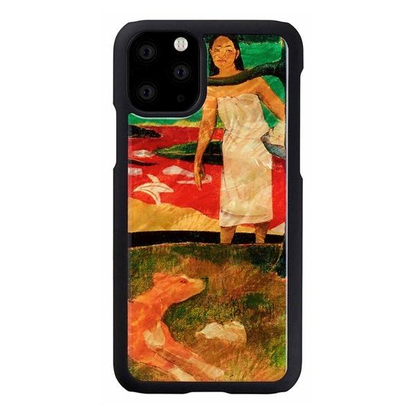 Ikins アイキンス iPhone 11 Pro Max 天然貝ケース 名画シリーズ タヒチの牧歌...
