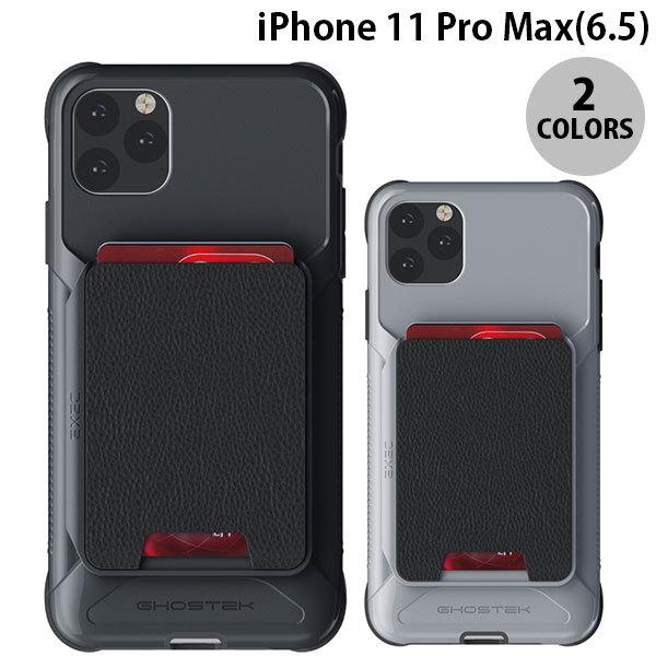 GHOSTEK iPhone 11 Pro Max Exec 4 カードスロット付きケース ゴーステ...