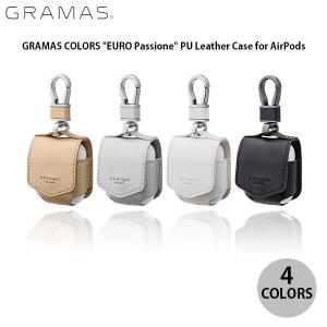 GRAMAS AirPods 第1世代 / 2世代 COLORS "EURO Passione" PU Leather Case  グラマス ネコポス不可｜ec-kitcut