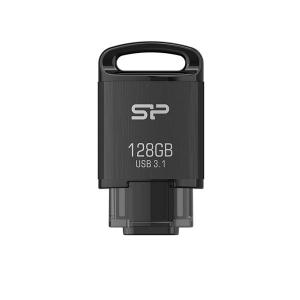SiliconPower シリコンパワー 128GB Mobile C10 USB3.1 Gen1 フラッシュメモリ Type-C対応 ブラック SP128GBUC3C10V1K ネコポス送料無料｜ec-kitcut
