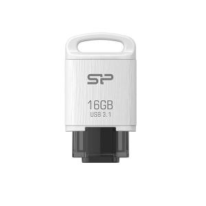 SiliconPower シリコンパワー 16GB Mobile C10 USB3.1 Gen1 フラッシュメモリ Type-C対応 ホワイト SP016GBUC3C10V1W ネコポス送料無料｜ec-kitcut