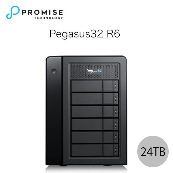 Promise Pegasus32 R6 24TB 4TBx6 Thunderbolt 3 / US...