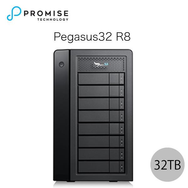 Promise Pegasus32 R8 32TB 4TBx8 Thunderbolt 3 / US...