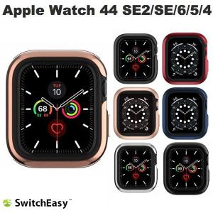 Apple watch 6 / 5 / 4 / SE SwitchEasy Apple Watch 44mm SE 第2世代 / SE / 6 / 5 / 4 Odyssey アルミ TPU ケース スイッチイージー ネコポス送料無料｜ec-kitcut