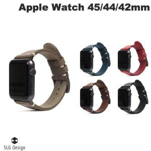 SLG Design Apple Watch 49 / 45 / 44 / 42mm Italian Buttero Leather Strap エスエルジー デザイン ネコポス不可｜ec-kitcut