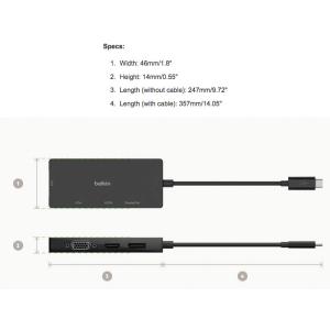 BELKIN ベルキン USB-C to 映像...の詳細画像2