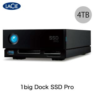 外付けSSD Lacie ラシー 4TB 1big Dock SSD Pro Thunderbolt 3対応 外付けSSD STHW4000800 ネコポス不可｜ec-kitcut