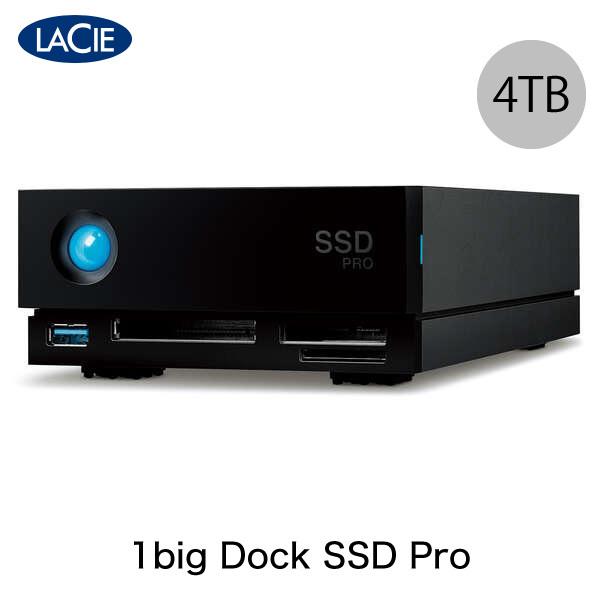 外付けSSD Lacie ラシー 4TB 1big Dock SSD Pro Thunderbolt...