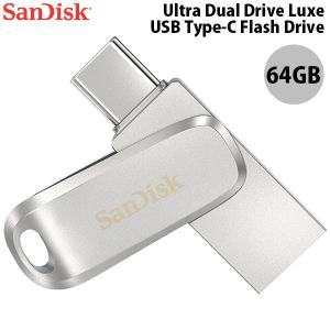 SanDisk サンディスク 64GB Ultra Dual Drive Luxe USB Type-C USB 3.1 Gen 1 / USB 3.0 Flash Drive 海外パッケージ SDDDC4-064G-G46 ネコポス可｜ec-kitcut